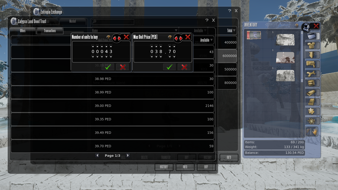 Inventory window