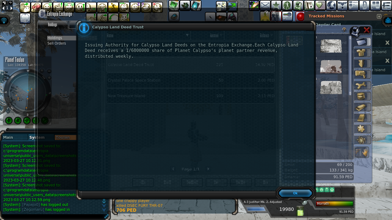 Inventory window