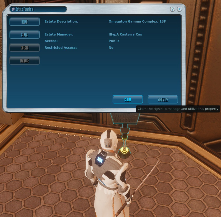 See waypoint window